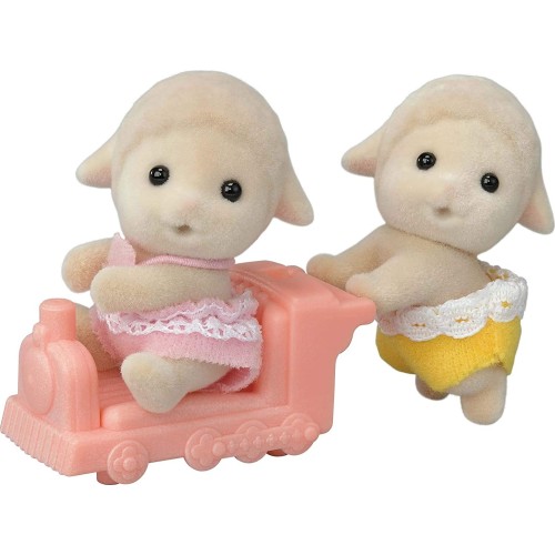 Epoch Sylvanian Families  Sheep Twins - Dollhouse Playset 5621 5054131056219