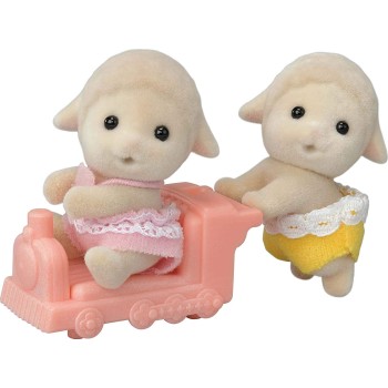 Epoch Sylvanian Families  Sheep Twins - Dollhouse Playset 5621 5054131056219