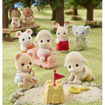 Epoch Sylvanian Families  Sheep Twins - Dollhouse Playset 5621 5054131056219