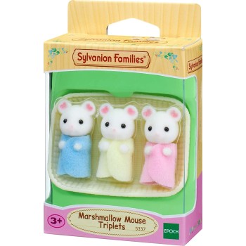 Epoch Sylvanian Families - Marshmallow Mouse Triplets 5337 5054131053379