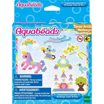 Epoch Aquabeads  Pastel Fairy Tale Set - Συμπληρωματικά σετ με χάντρες σε παστέλ χρώματα 31506 5054131315064