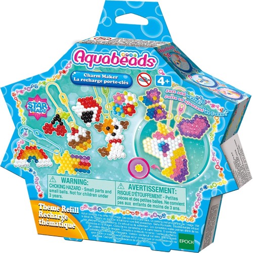 Epoch Aquabeads Charm Maker And Jewel Bead Pack - Multi-Coloured 31770 5054131317709
