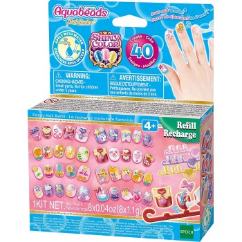 Epoch Aquabeads  Fancy Nail Refill, Multi Colour 35007 5054131350072