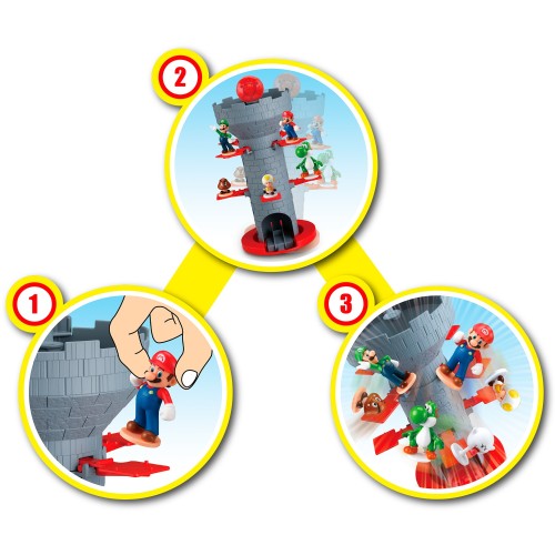 Epoch Super Mario Blow Up! Shaky Tower - Πύργος Ισορροπίας Και Εκτόξευσης 7356 5054131073568