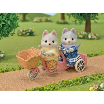 Epoch Sylvanian Families Tandem game set with figures - doll house play set 5637 5054131056370