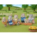 Epoch Sylvanian Families Tandem game set with figures - doll house play set 5637 5054131056370