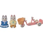 Epoch Sylvanian Families Tandem game set with figures - doll house play set 5637 5054131056370