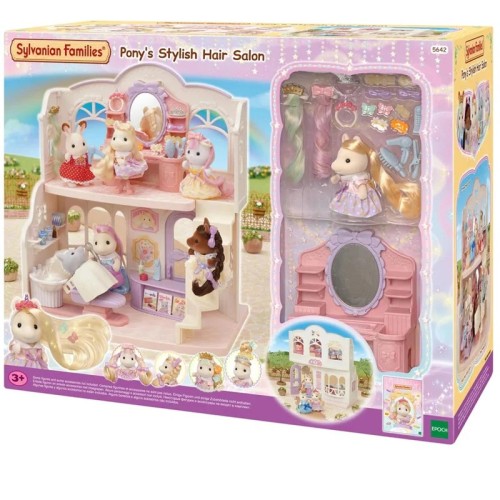 Epoch Sylvanian Families Ponys Stylish Hair Salon - Στιλάτο Κομμωτήριο Των Πόνυ 5642 5054131056424