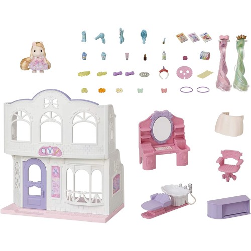 Epoch Sylvanian Families Pony hairdressing salon with figure - doll house play set 5642 5054131056424