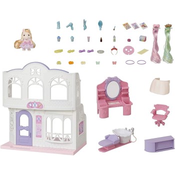 Epoch Sylvanian Families Pony hairdressing salon with figure - doll house play set 5642 5054131056424