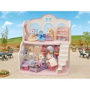 Epoch Sylvanian Families Pony hairdressing salon with figure - doll house play set 5642 5054131056424