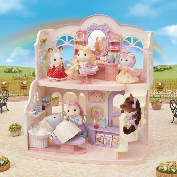 Epoch Sylvanian Families Pony hairdressing salon with figure - doll house play set 5642 5054131056424