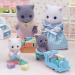 Epoch Sylvanian Families Persian Cat Twins - Περσικές Γάτες Διδυμα 5457 5054131054574