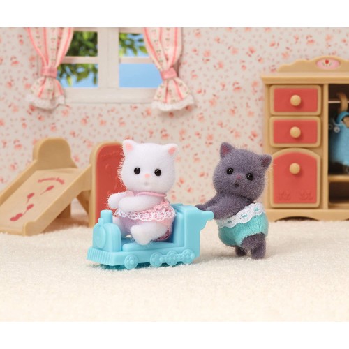 Epoch Sylvanian Families Persian Cat Twins 5457 5054131054574