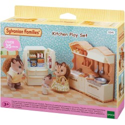 Epoch Sylvanian Families Country House Kitchen With Refrigerator 5341 5054131053416