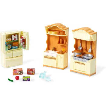 Epoch Sylvanian Families Kitchen Play Set - Σετ Κουζίνας 5341 5054131053416