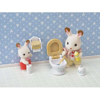 Epoch Sylvanian Families Country Bathroom Set - Σετ Μπάνιου Εξοχής 5286 5054131052860