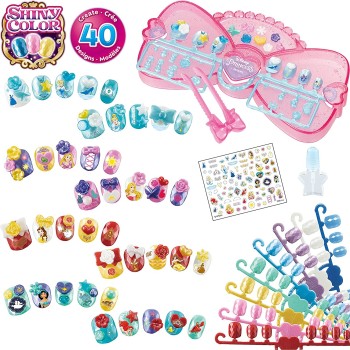 Epoch Aquabeads Nail Studio-Disney Princess, Multi Colour 35006 5054131350065