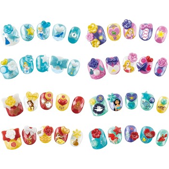 Epoch Aquabeads Nail Studio-Disney Princess, Multi Colour 35006 5054131350065