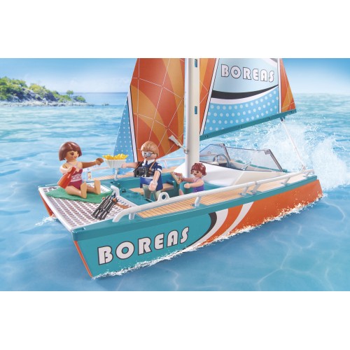 Playmobil Family Fun Catamaran Easter Candle 210100 4050967101001