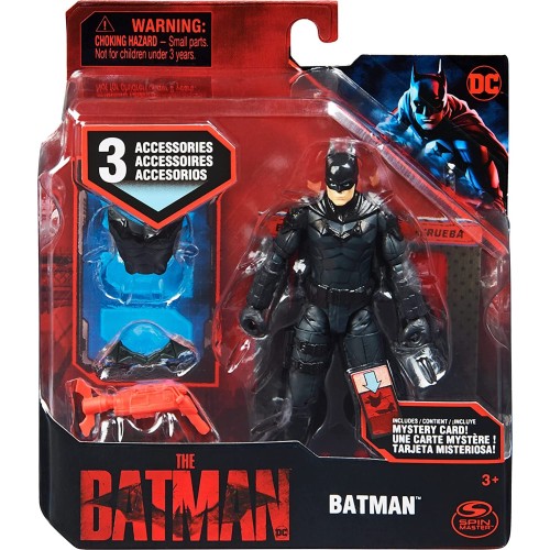 Spin Master DC The Batman Batman (10cm) Φιγούρα Δράσης 6061619 778988371664