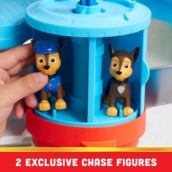 Spin Master Paw Patrol Lookout Tower Playset With Toy Car Launcher, 2 Chase Action Figures 6065500 778988438794