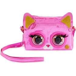 Spin Master Purse Pets Metallic Magic - Flashy Frenchie Παιδική Τσάντα Ώμου Φούξια 6065589 778988348239