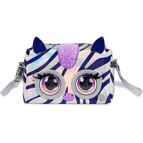 Spin Master Purse Pets Metallic Magic Zebra - Rebel Stripez Παιδική Τσάντα Ώμου 6066464 778988455906