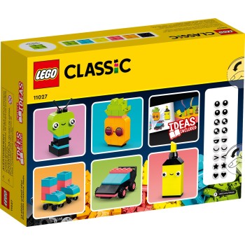 LEGO Classic Δημιουργική Διασκέδαση Σε Νέον Χρώματα 11027 5702017415116