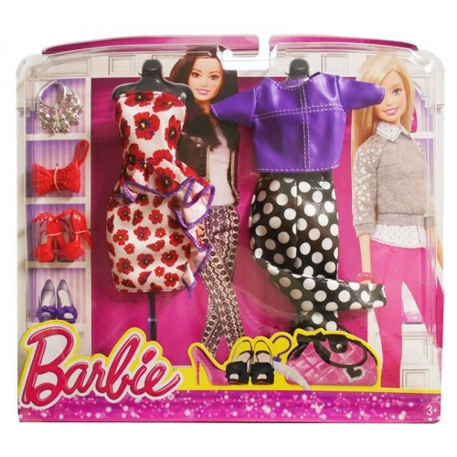 Mattel Barbie Μόδες 2-Pack - 4 Σχέδια CFY06 887961060805