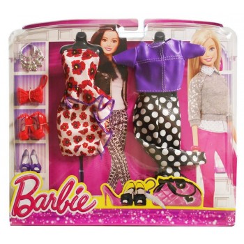 Mattel Barbie Μόδες 2-Pack - 4 Σχέδια CFY06 887961060805