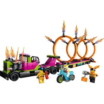LEGO City Stunt Truck And Ring Of Fire Challenge 60357 5702017416175