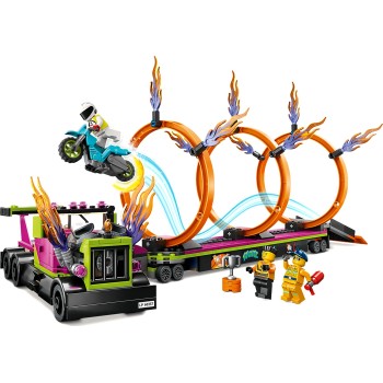 LEGO City Stunt Truck And Ring Of Fire Challenge 60357 5702017416175