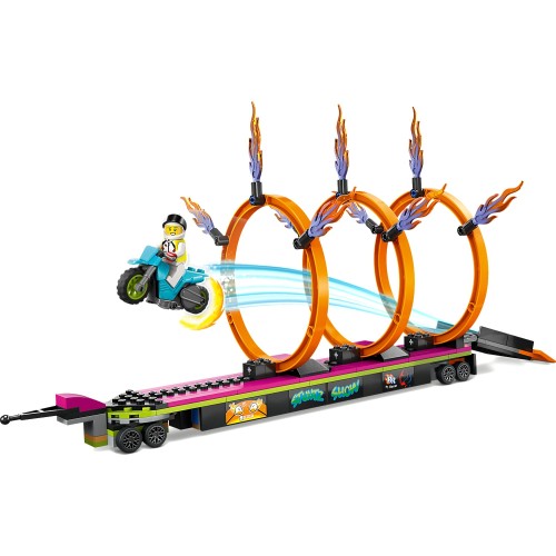 LEGO City Stunt Truck And Ring Of Fire Challenge 60357 5702017416175