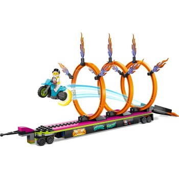 LEGO City Stunt Truck And Ring Of Fire Challenge 60357 5702017416175
