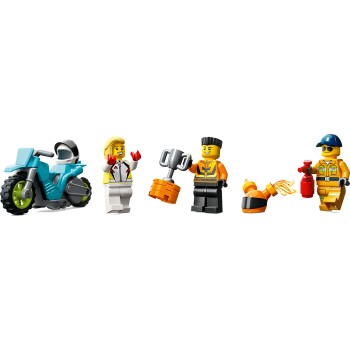 LEGO City Stunt Truck And Ring Of Fire Challenge 60357 5702017416175