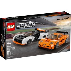LEGO Speed Champions Mclaren Solus GT And F1 LM 76918 5702017424224