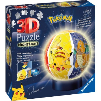 Ravensburger 3D Puzzle Night Light 72 Pcs  Pokemon 11547 4005556115471