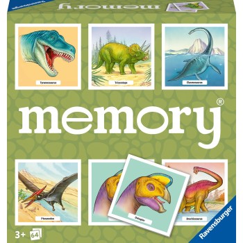 Ravensburger Επιτραπέζιο Μνήμης Memory Δεινόσαυροι 20924 4005556209248