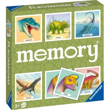 Ravensburger Επιτραπέζιο Μνήμης Memory Δεινόσαυροι 20924 4005556209248