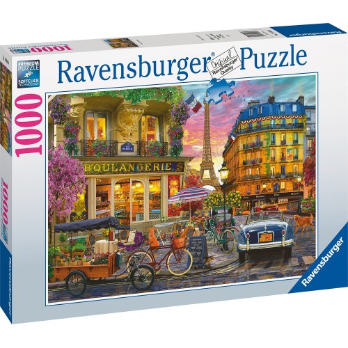 Ravensburger 1000 Pcs Puzzle Sunrise In Paris 19946 4005556199464