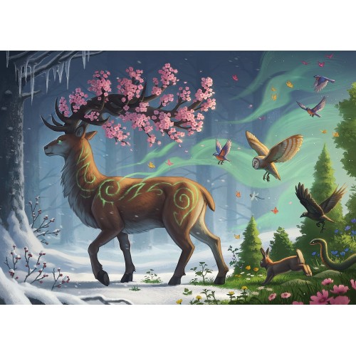 Ravensburger Παζλ 1000 Τεμ. Ελάφι 17385 4005556173853