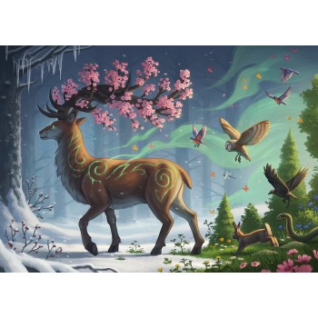 Ravensburger Παζλ 1000 Τεμ. Ελάφι 17385 4005556173853