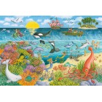 Ravensburger 2X24 Pcs Puzzle Pirates and Mermaids 05676 4005556056767