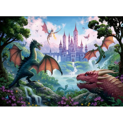 Ravensburger 300Xxl Pcs Puzzle Magic Dragon 13356 4005556133567