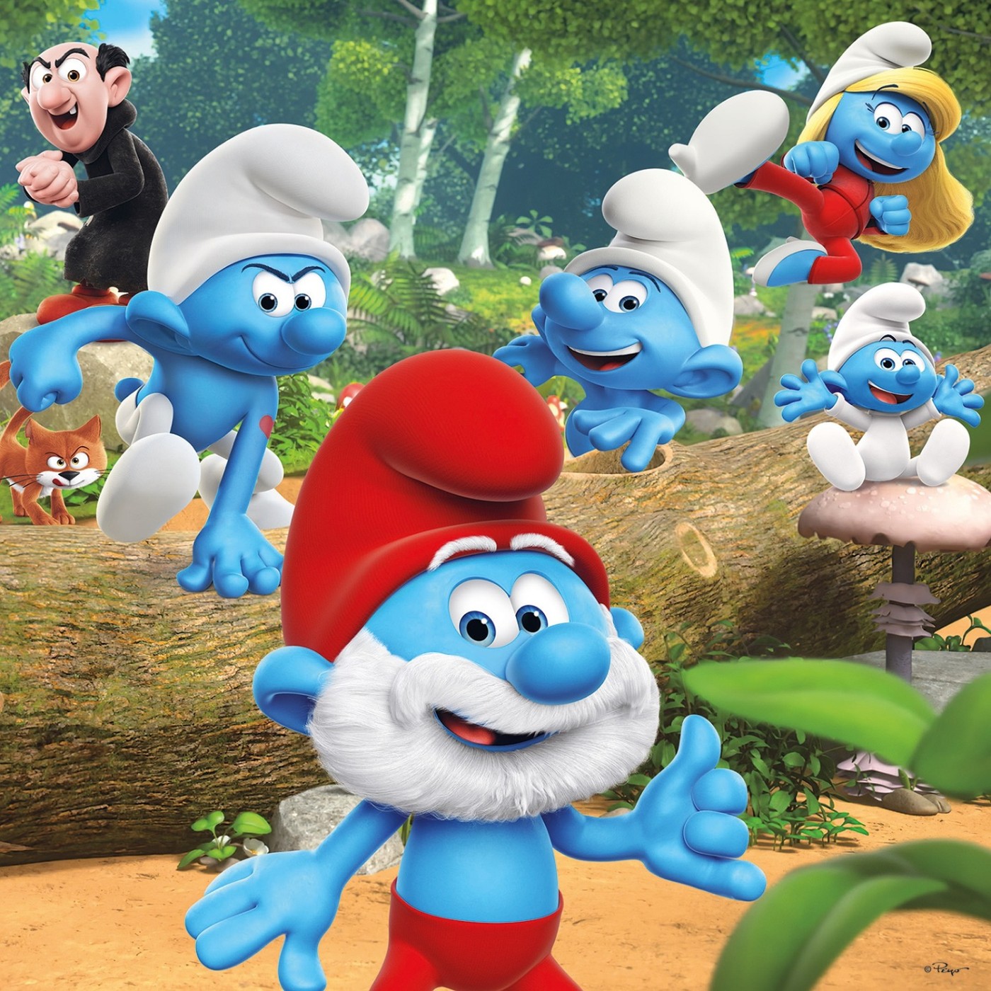 Lot De 6 Puzzles Ravensburger - Schtroumpfs (Smurfs) - Pour Enfants 4-8 Ans - Occasion Bon état