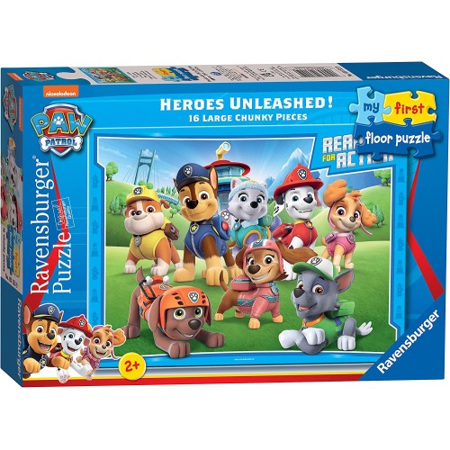 Ravensburger 16 Pcs Floor Puzzle Paw Patrol 03155 4005556031559