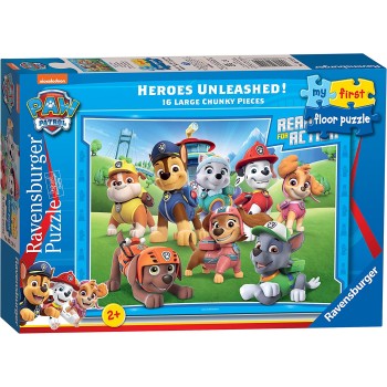Ravensburger 16 Pcs Floor Puzzle Paw Patrol 03155 4005556031559