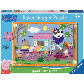 Ravensburger Παζλ Δαπέδου 24 Τεμ. Peppa Pig 03141 4005556031412