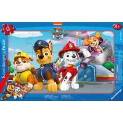 Ravensburger 15 Pcs Frame Puzzle Paw Patrol 05681 4005556056811